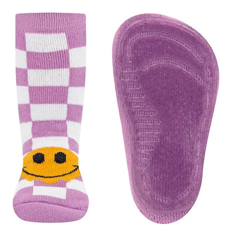 Stoppersocken mit Smiley