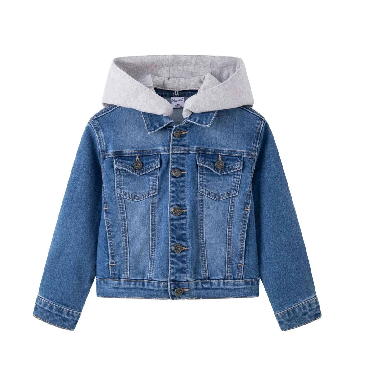 Jeansjacke mit Kaputze "Hoody"